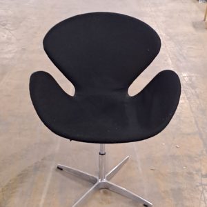 Fauteuil style Swan noir