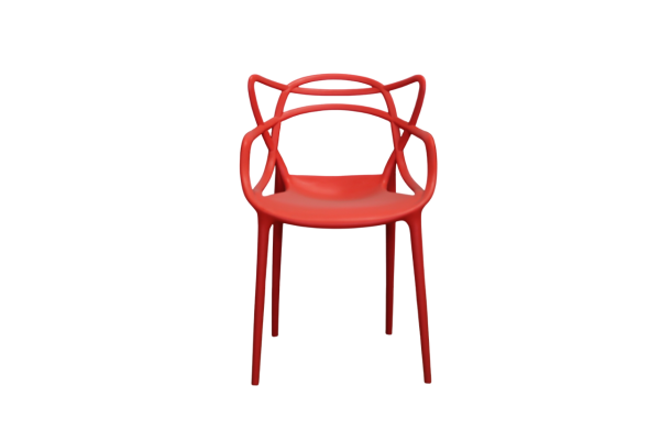 Chaise Ara rouge – Image 2