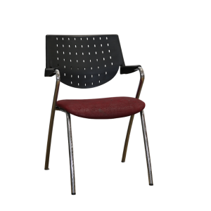 Chaise Assise bordeaux