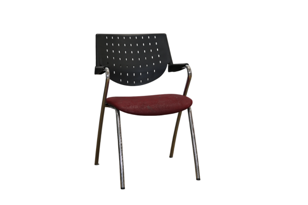 Chaise Assise bordeaux