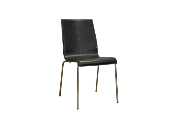 Chaise Kuadra noire