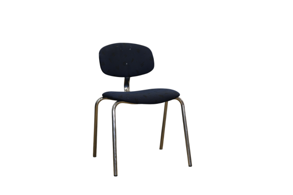 Chaise Tissu bleu