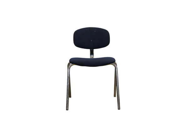 Chaise Tissu bleu – Image 2