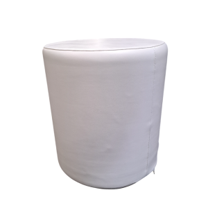 Pouf Roll blanc