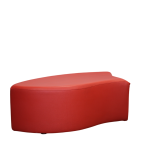 Pouf Poisson rouge