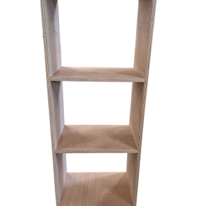 Rangement bois 3 étages