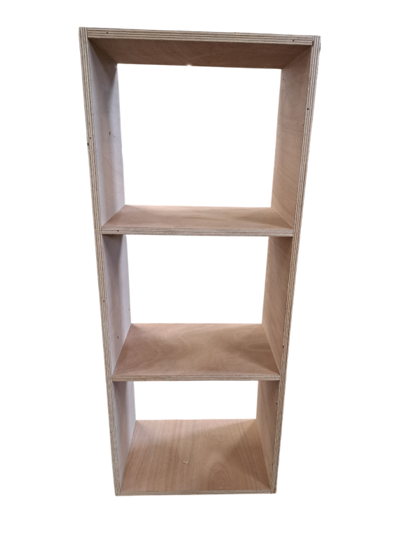 Rangement bois 3 étages