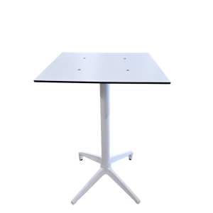 Table Haute blanche