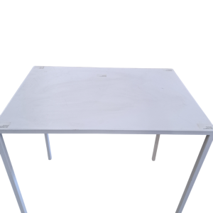 Table Haute Quadrum blanche