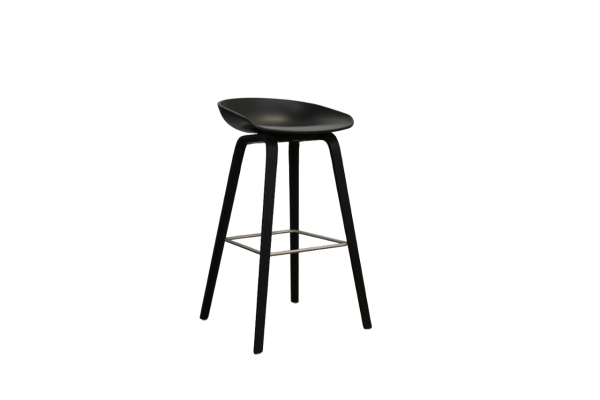 Tabouret Amagni noir