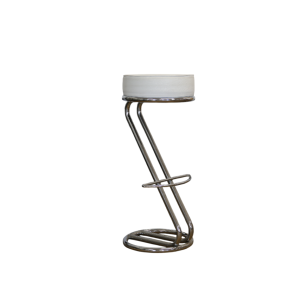 Tabouret Azais blanc