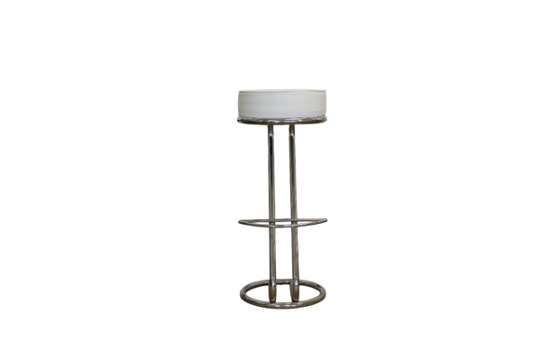 Tabouret Azais blanc – Image 2