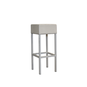 Tabouret Cube blanc