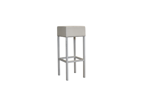 Tabouret Cube blanc