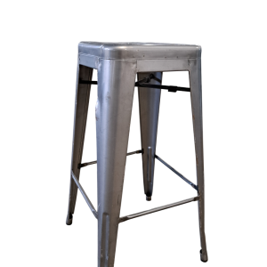 Tabouret Factory gris