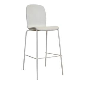 Tabouret Glamour blanc