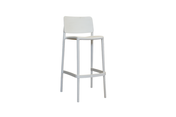 Tabouret Soft blanc