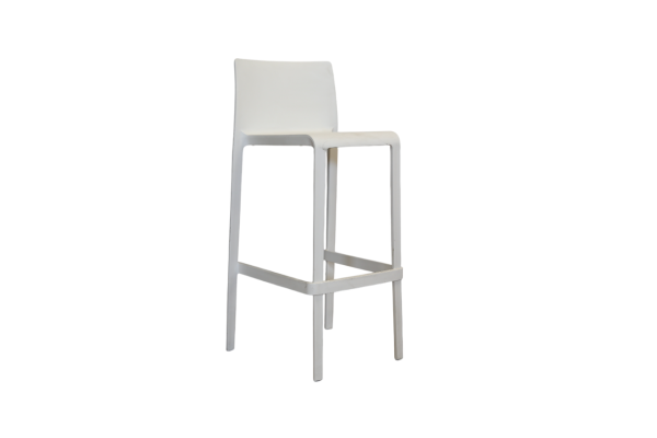 Tabouret Sunset blanc
