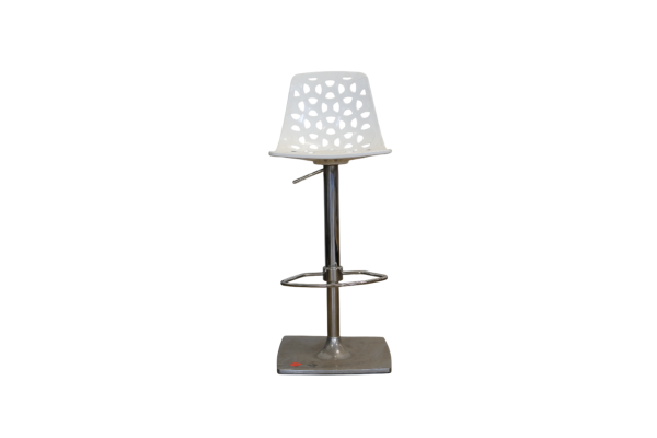 Tabouret Tess blanc – Image 2