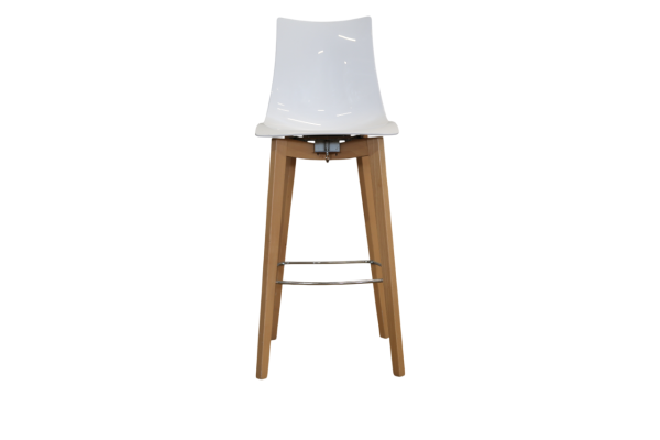 Tabouret Zebra blanc – Image 2